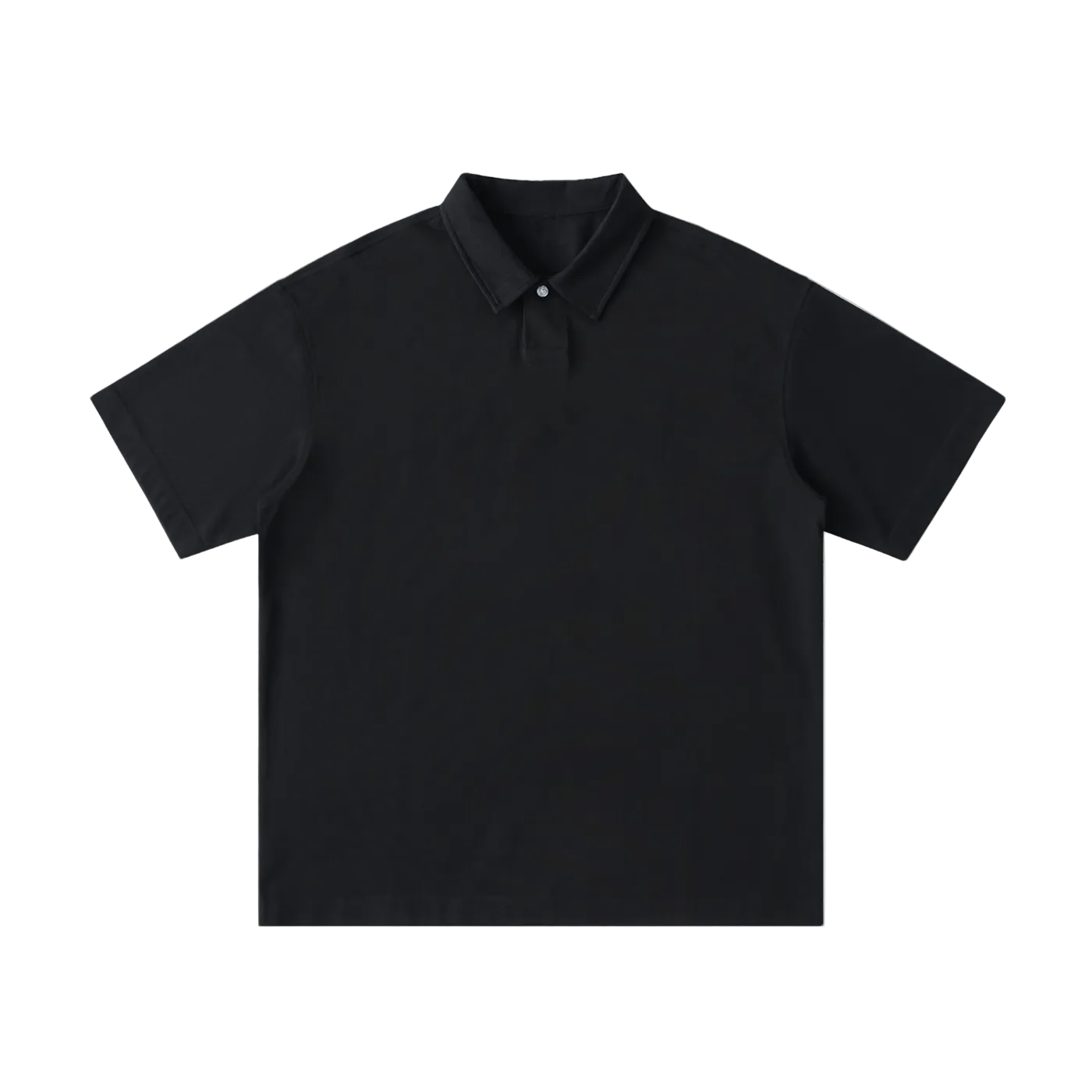 Loose Short-Sleeve Polo