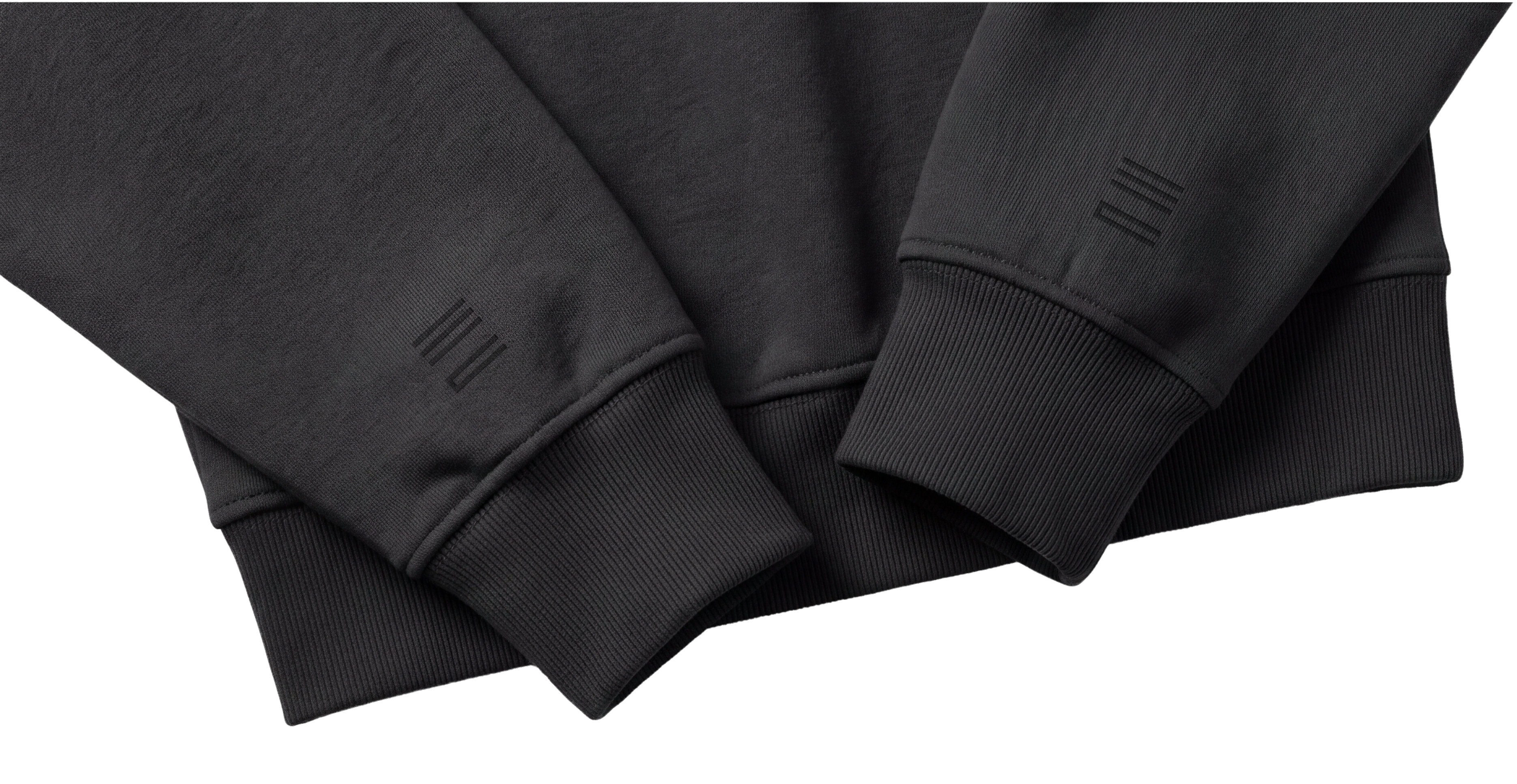 QUARTER ZIP – MANCHES SIGNÉES