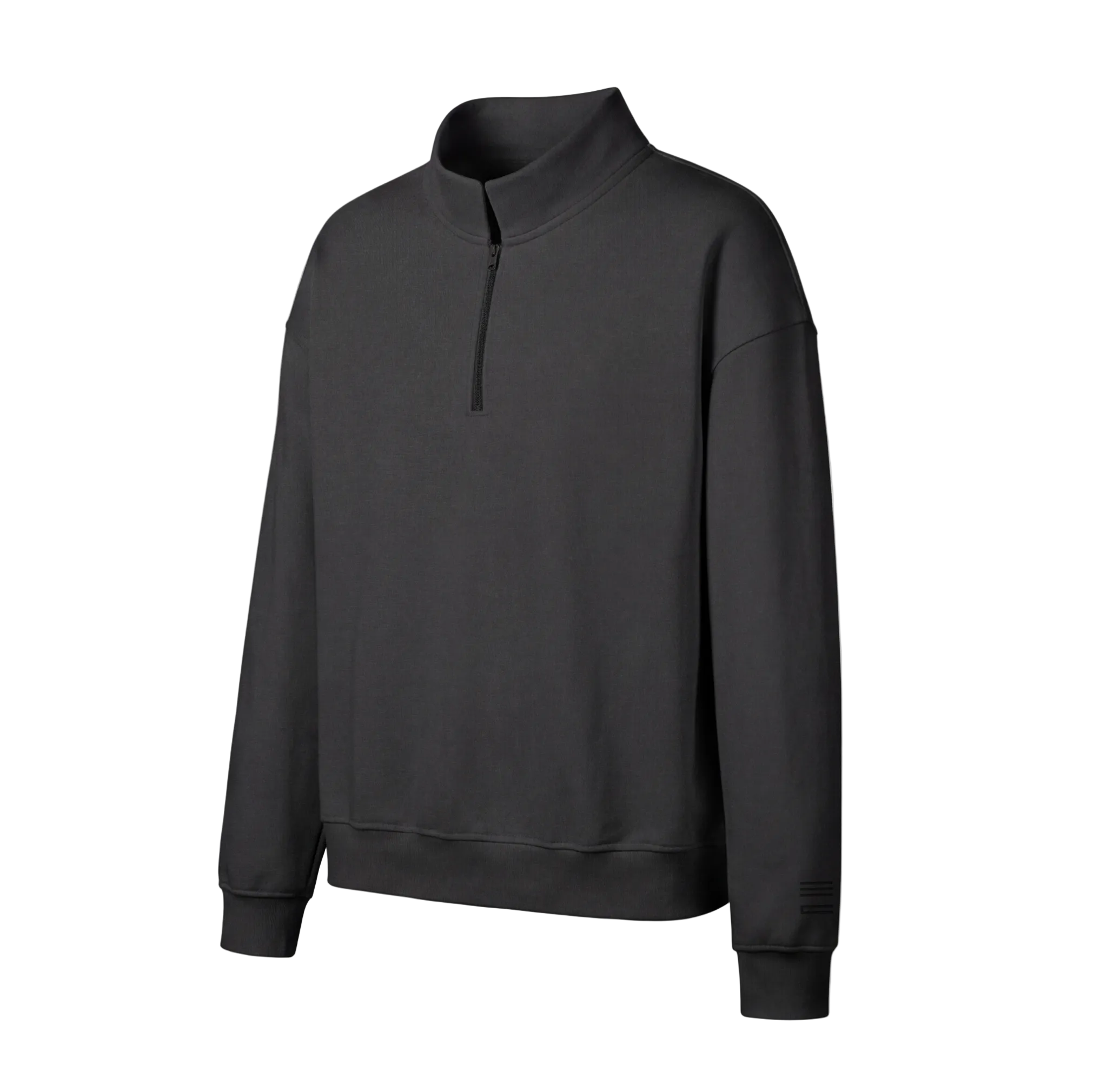 QUARTER ZIP – MANCHES SIGNÉES