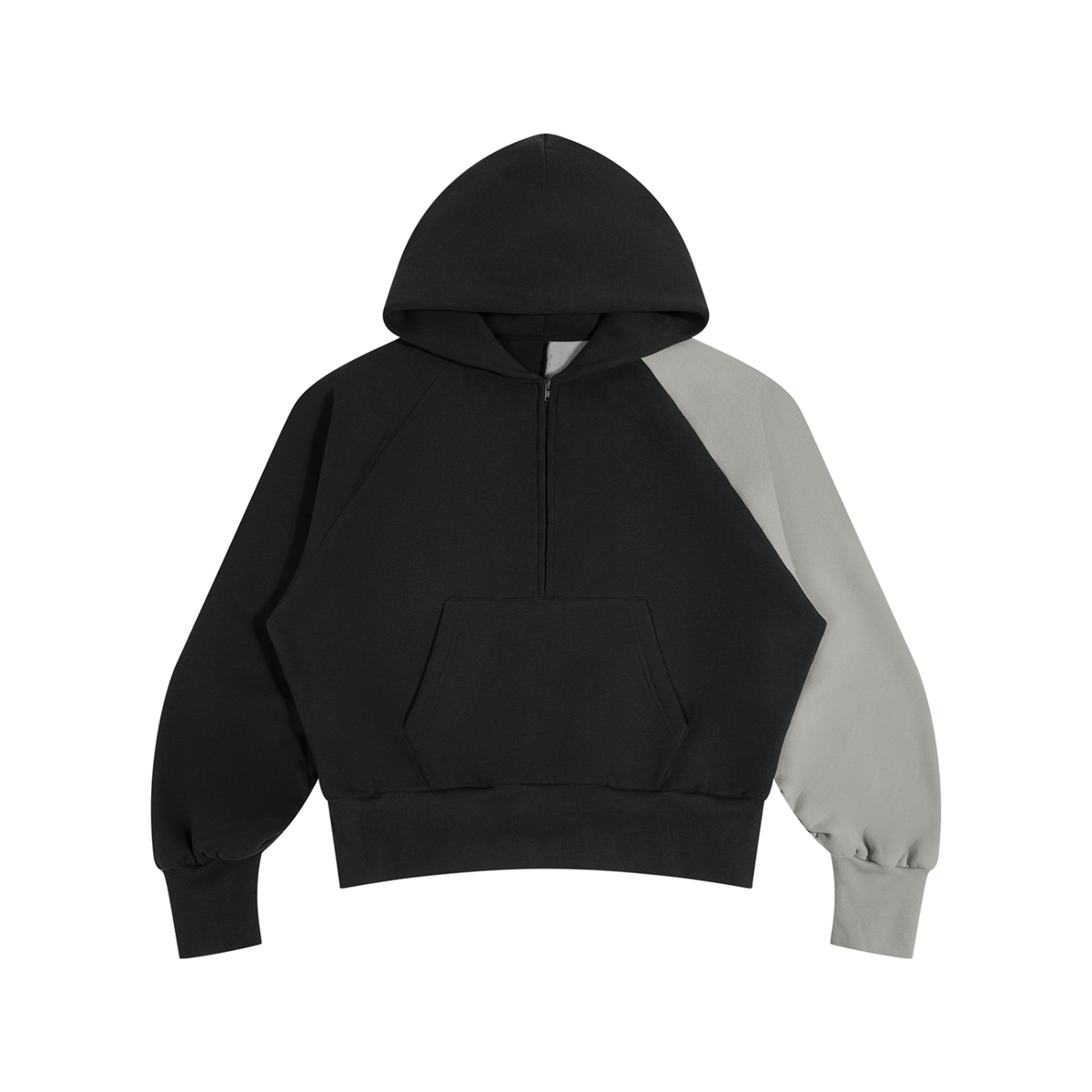 Color-Block Fleece Hoodie