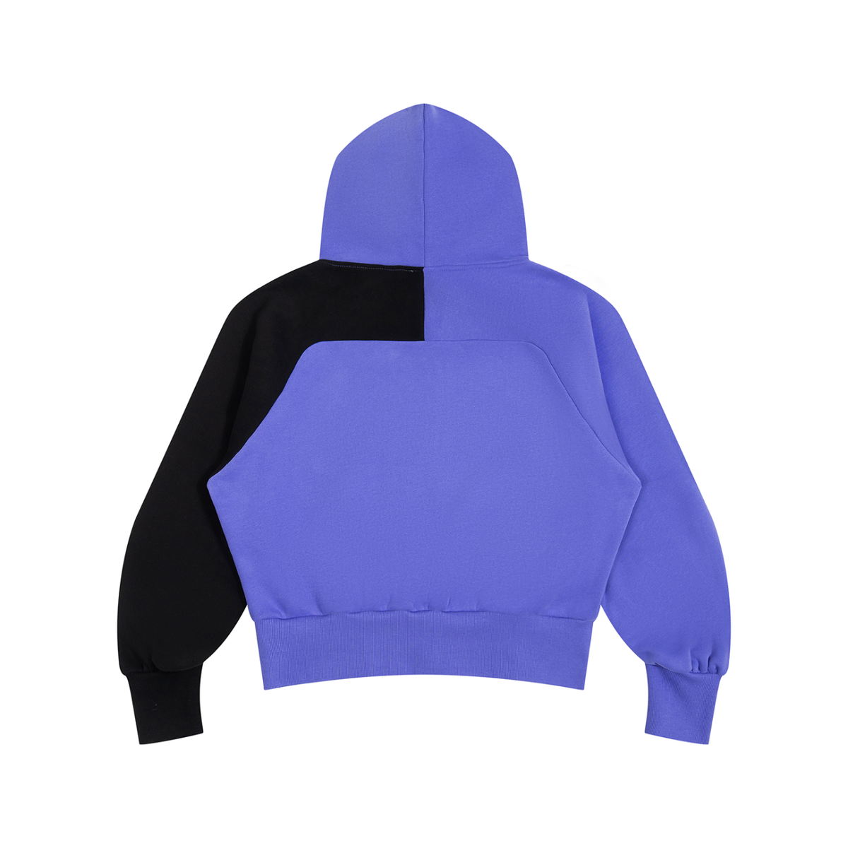 Color-Block Fleece Hoodie