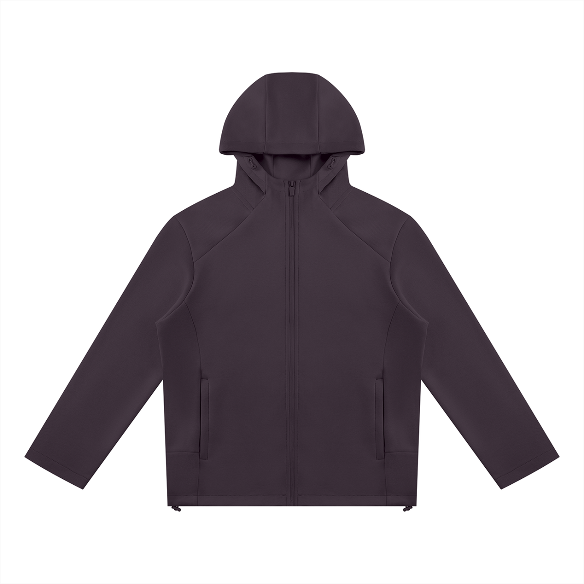 Paneled Full Zip Hoodie