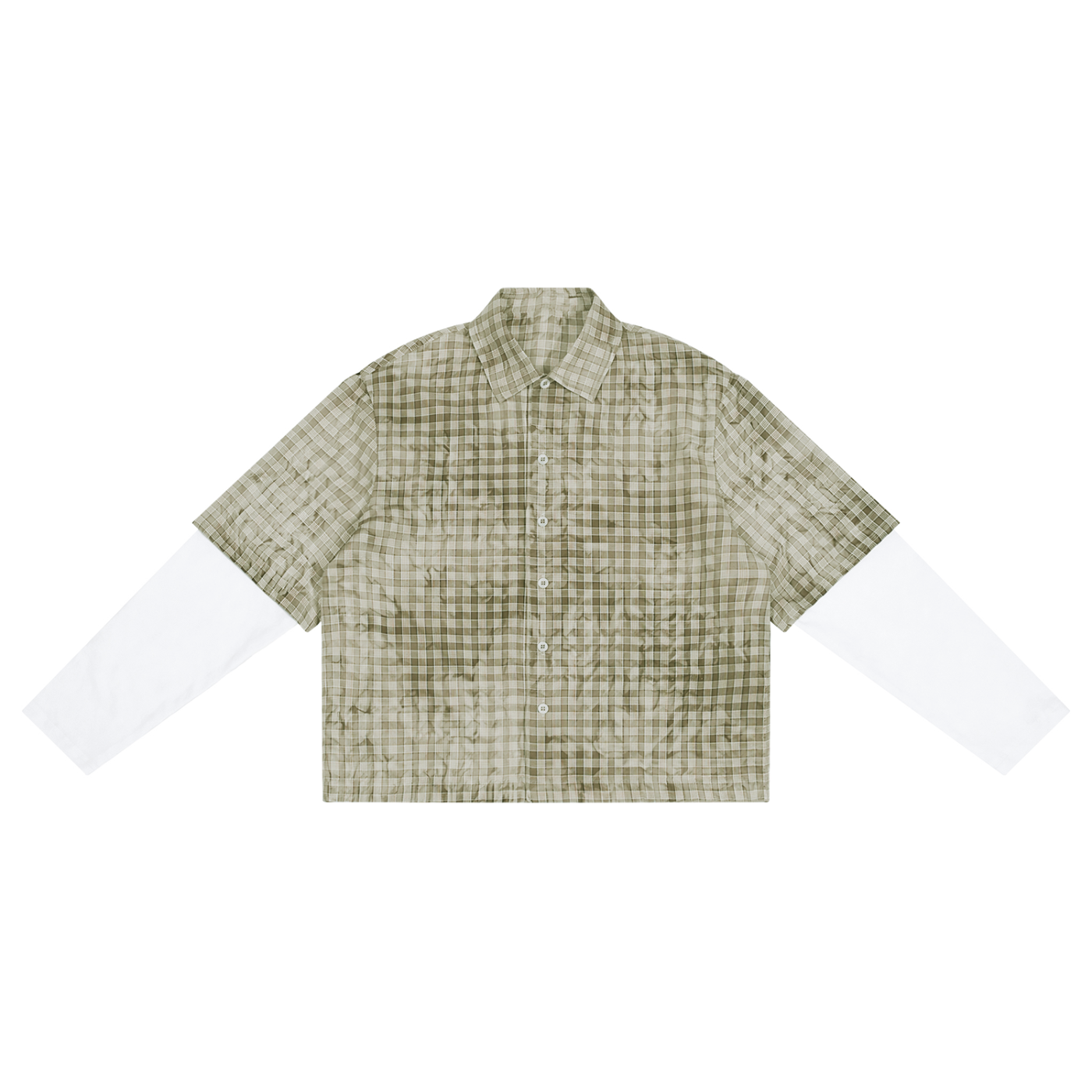 Vintage Wash Plaid Shirt