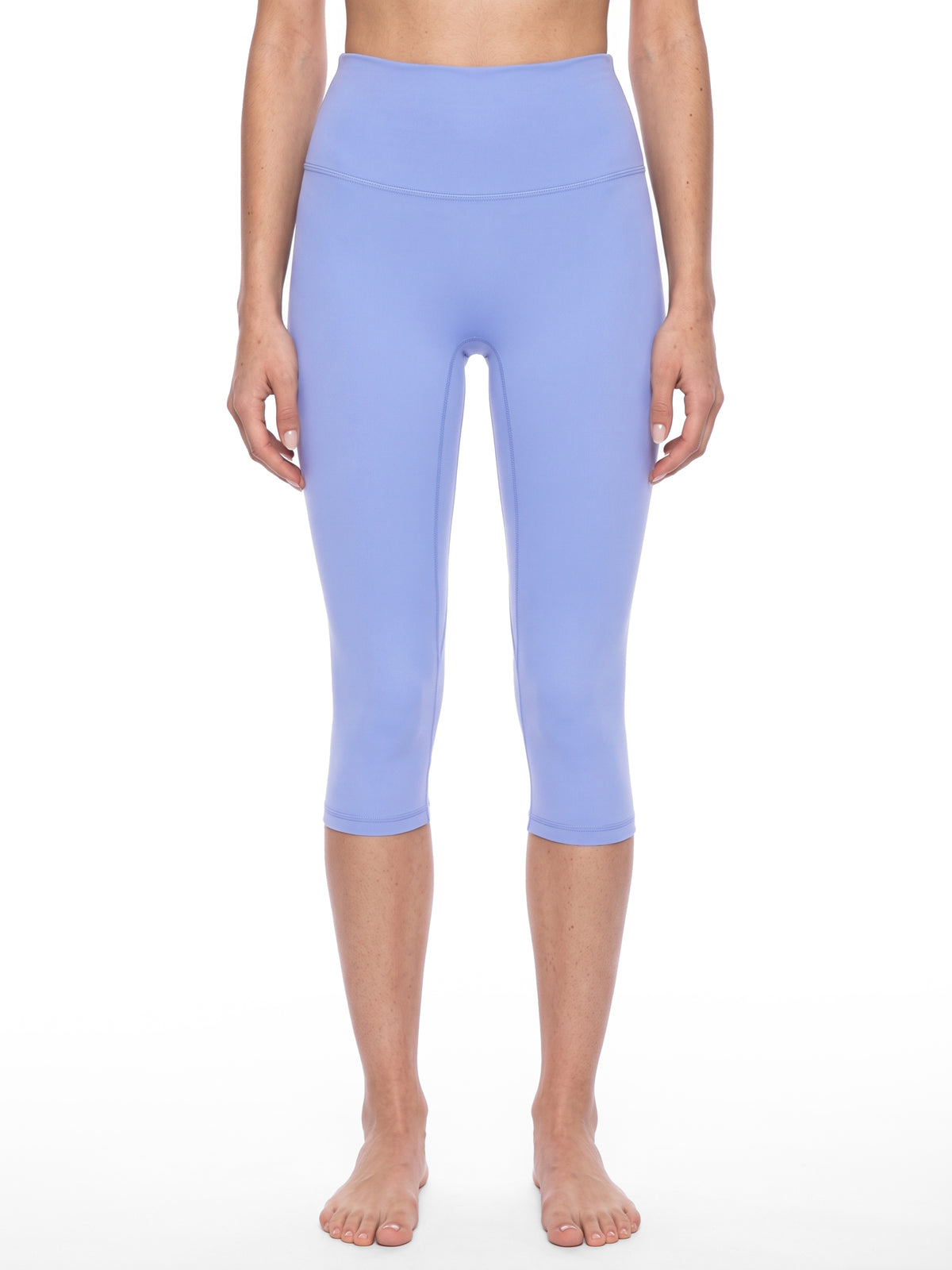 High Waisted Yoga Capri Leggings