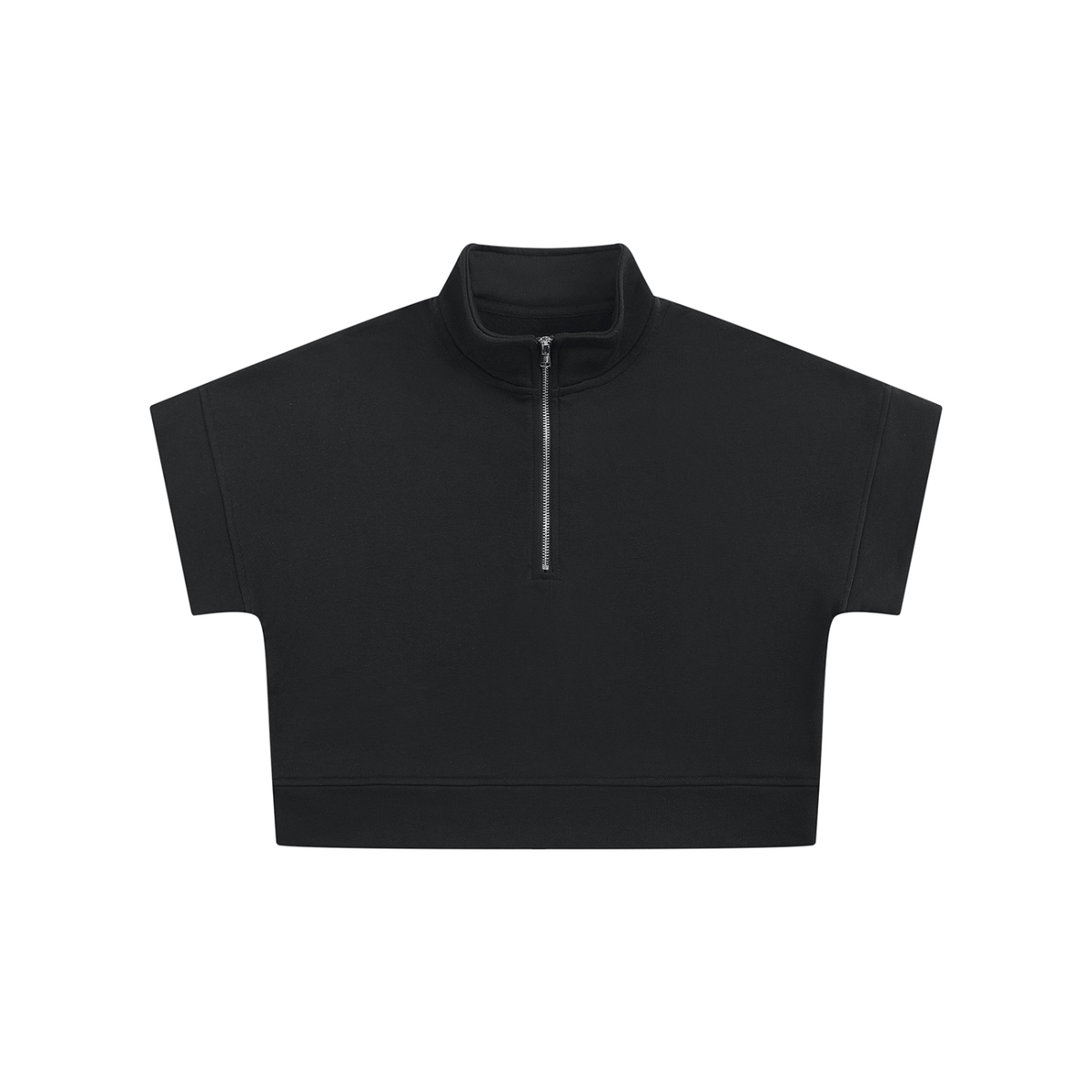 Quarter Zip Crop