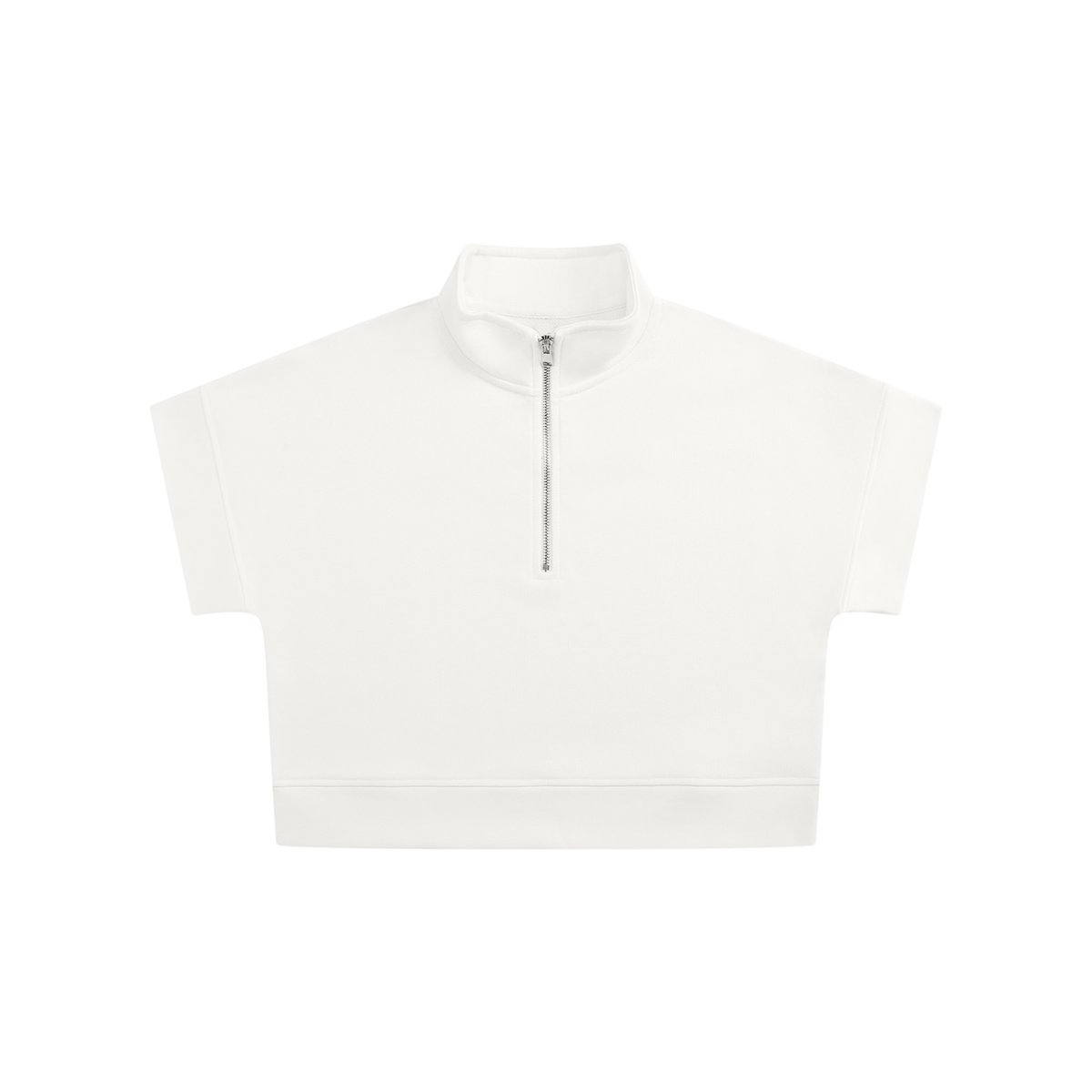 Quarter Zip Crop