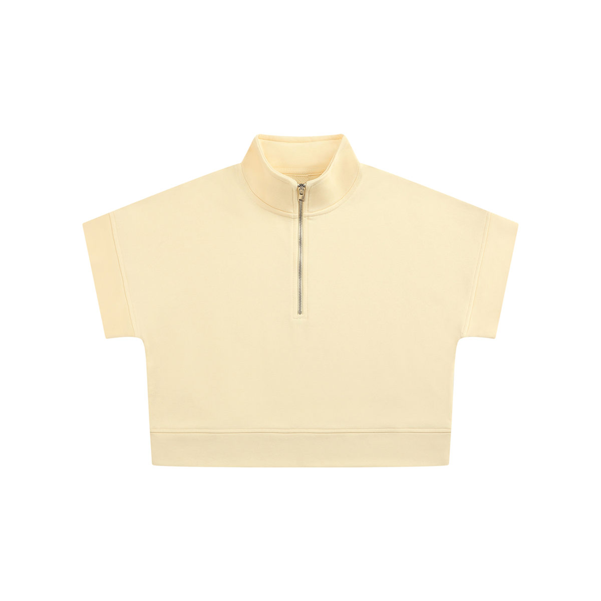 Quarter Zip Crop