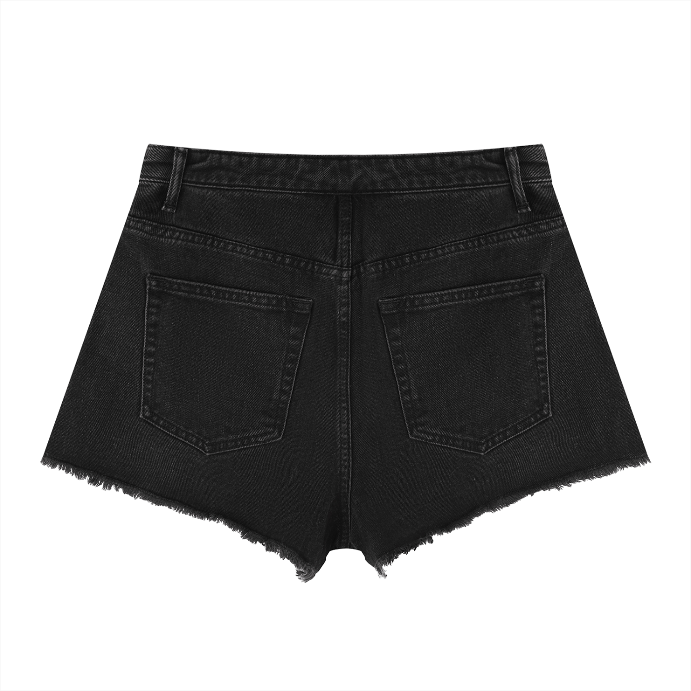 Vintage High Rise Denim Shorts
