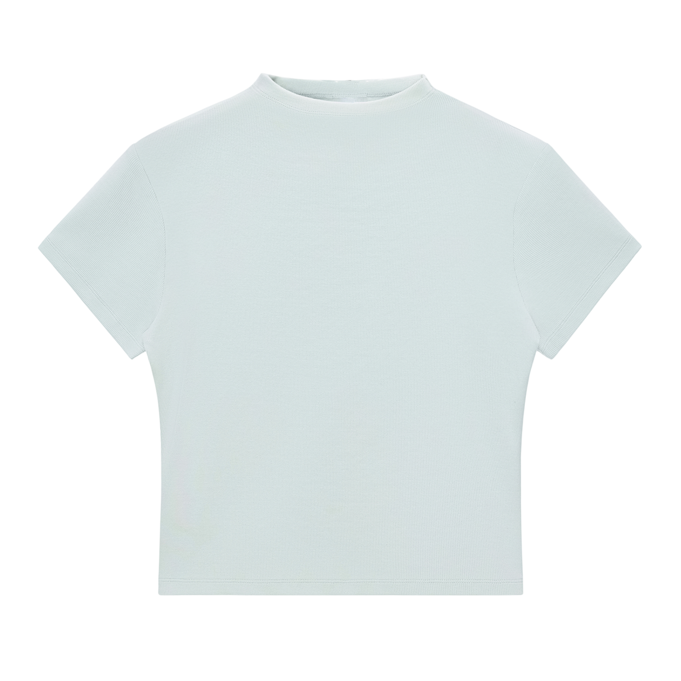 Slim Fit Mock Neck T-Shirt