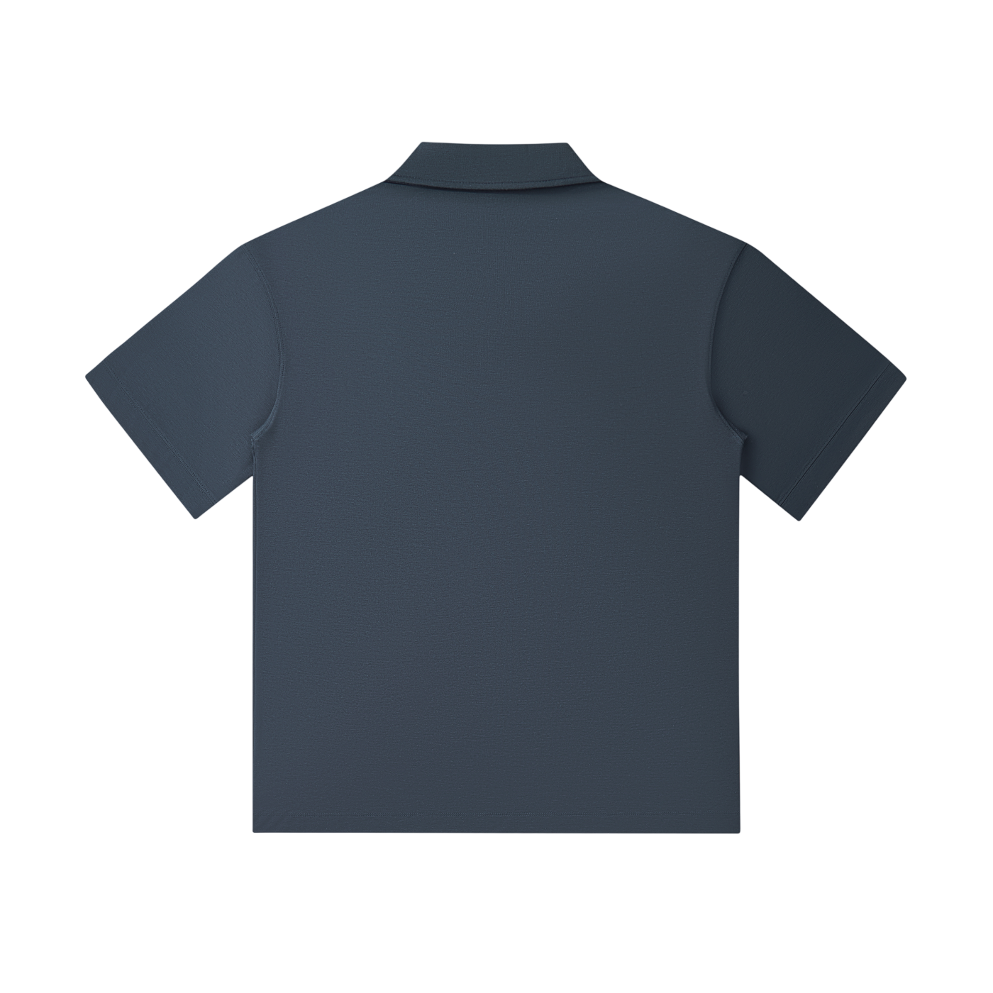 Drop Shoulder Short-Sleeve Polo