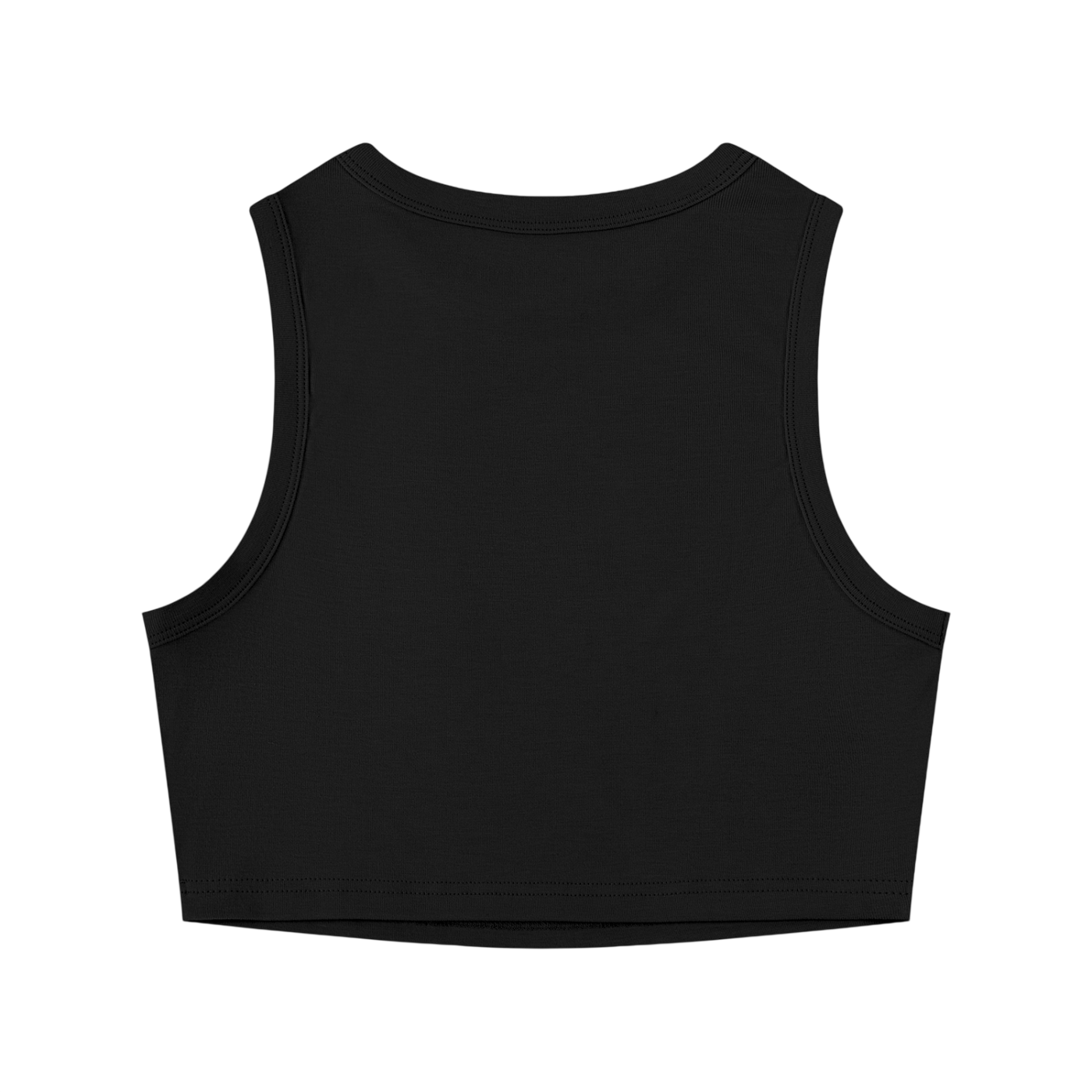 Tight Crewneck Crop Tank Top