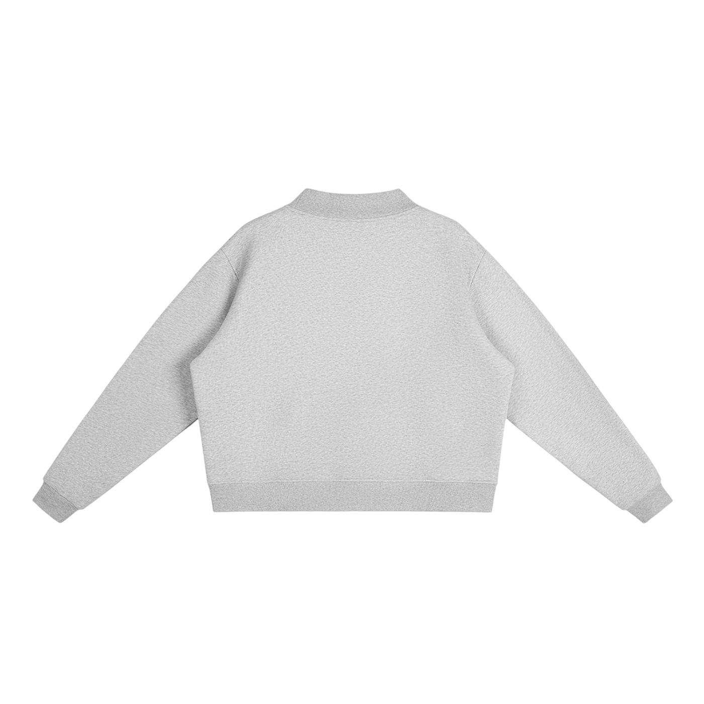 Mock-Neck Crew Sweatshirt