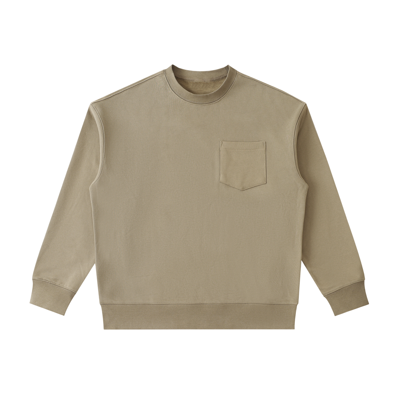 Pocket Crewneck Sweatshirt