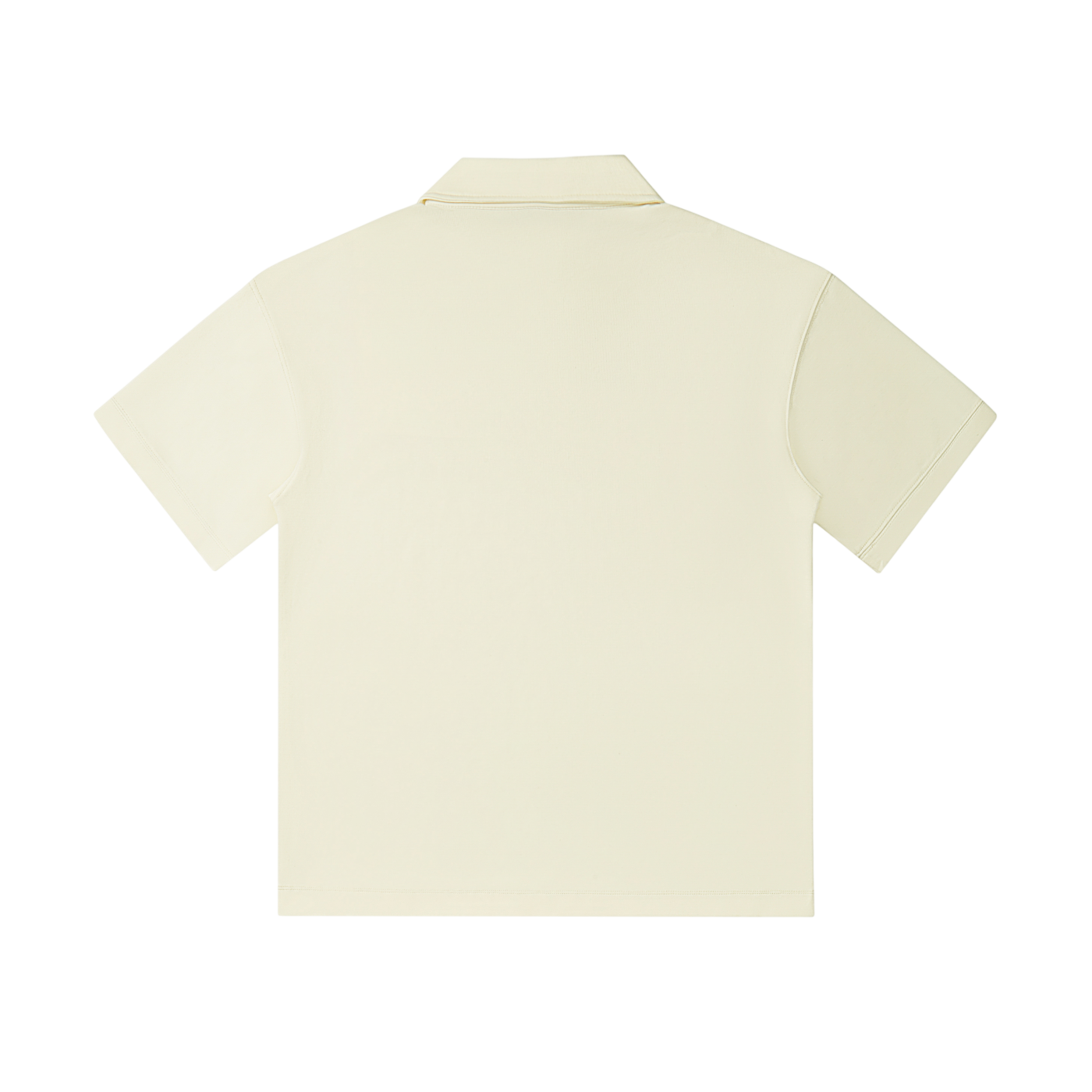 Drop Shoulder Short-Sleeve Polo