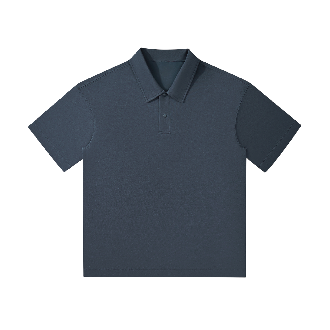 Drop Shoulder Short-Sleeve Polo