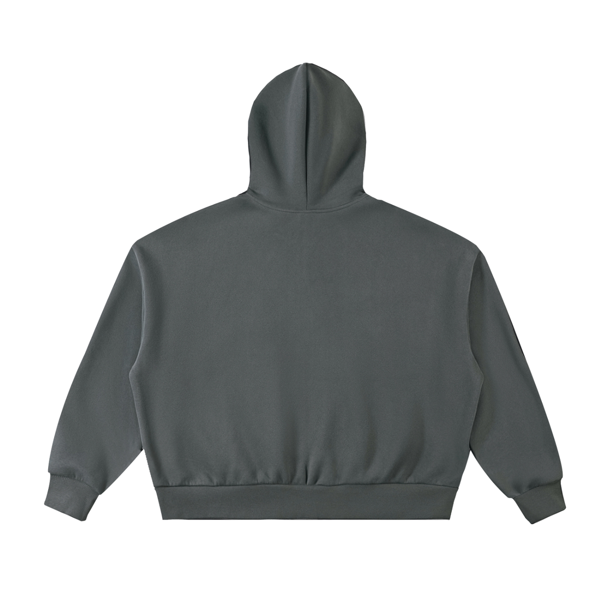 Fleeced Full-Zip Boxy