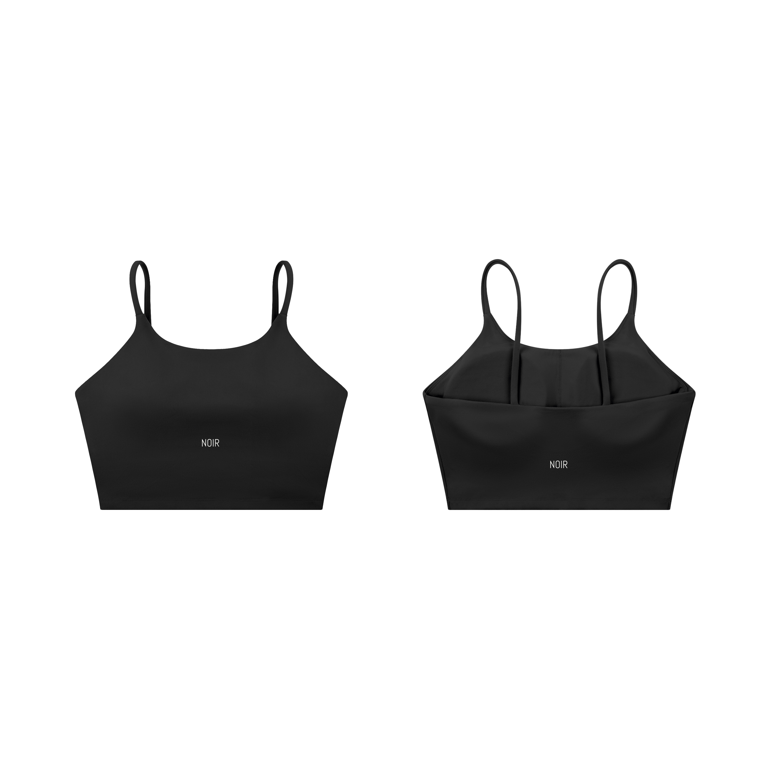 Brassière Noir Strap