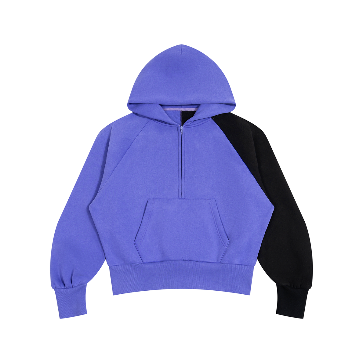 Color-Block Fleece Hoodie