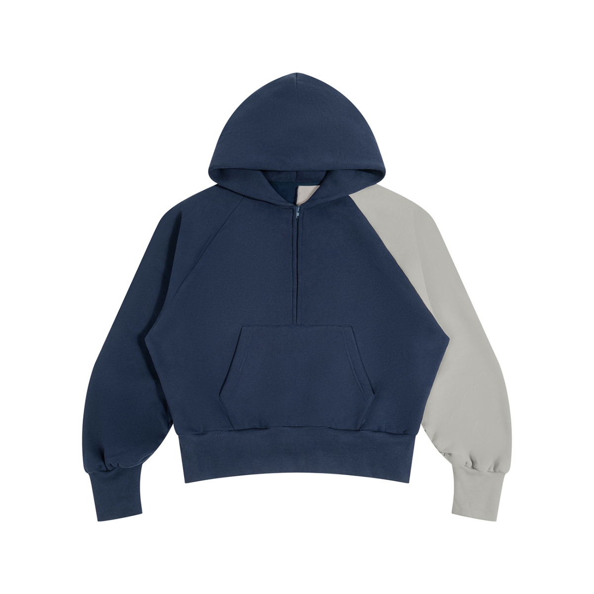 Color-Block Fleece Hoodie