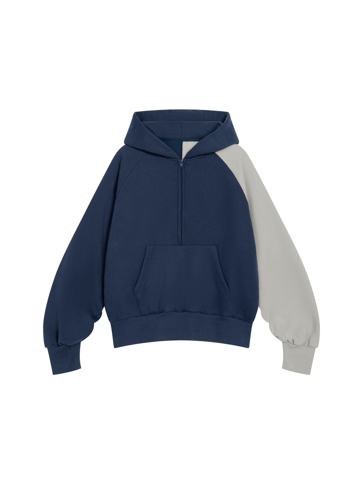 Color-Block Fleece Hoodie