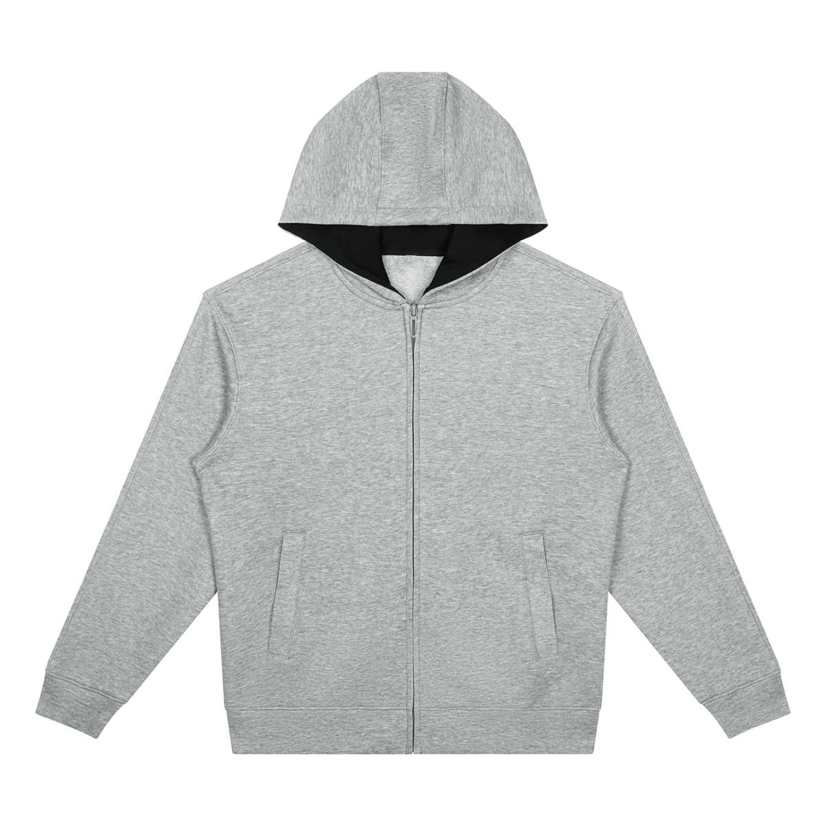Drop Shoulder Full Zip