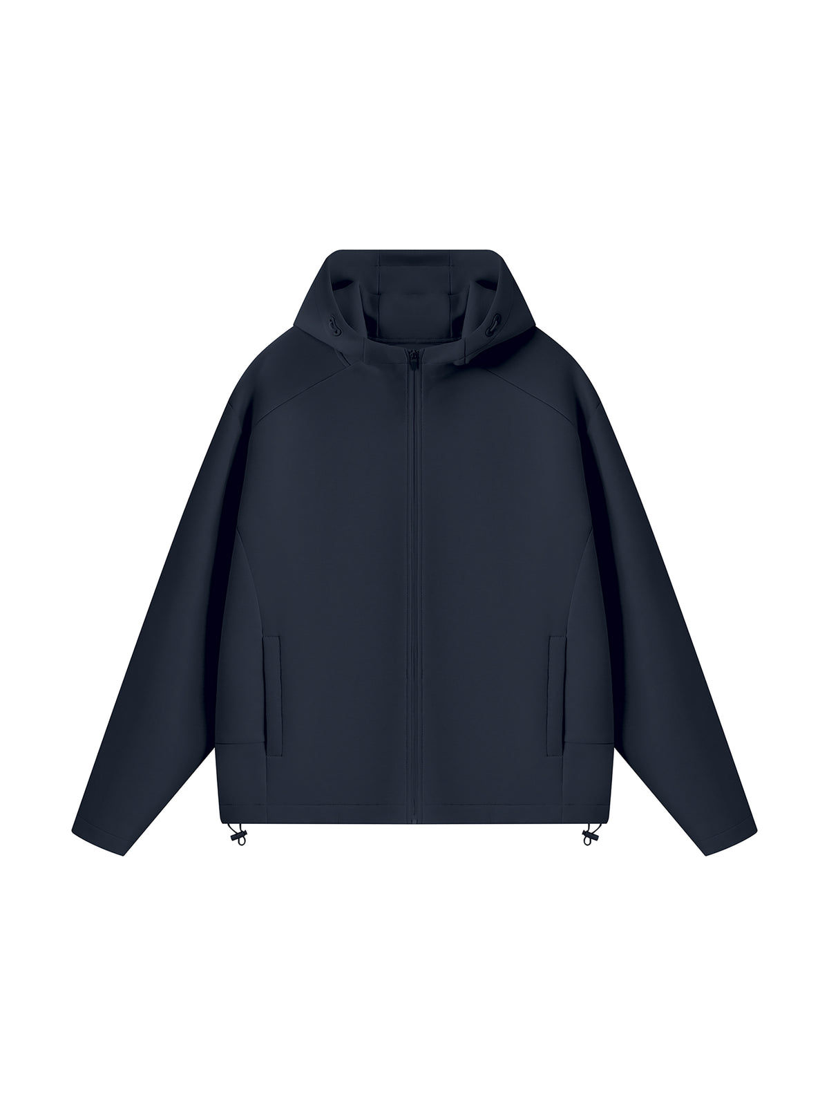 Paneled Full Zip Hoodie