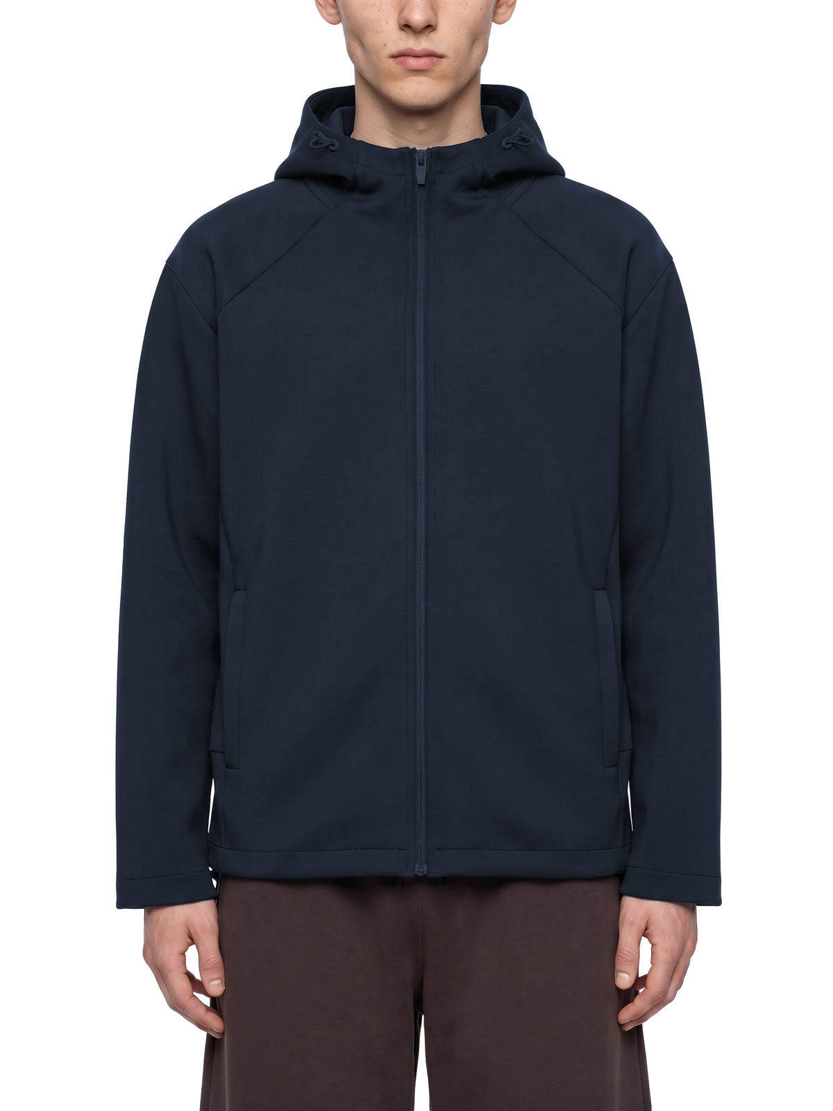 Paneled Full Zip Hoodie