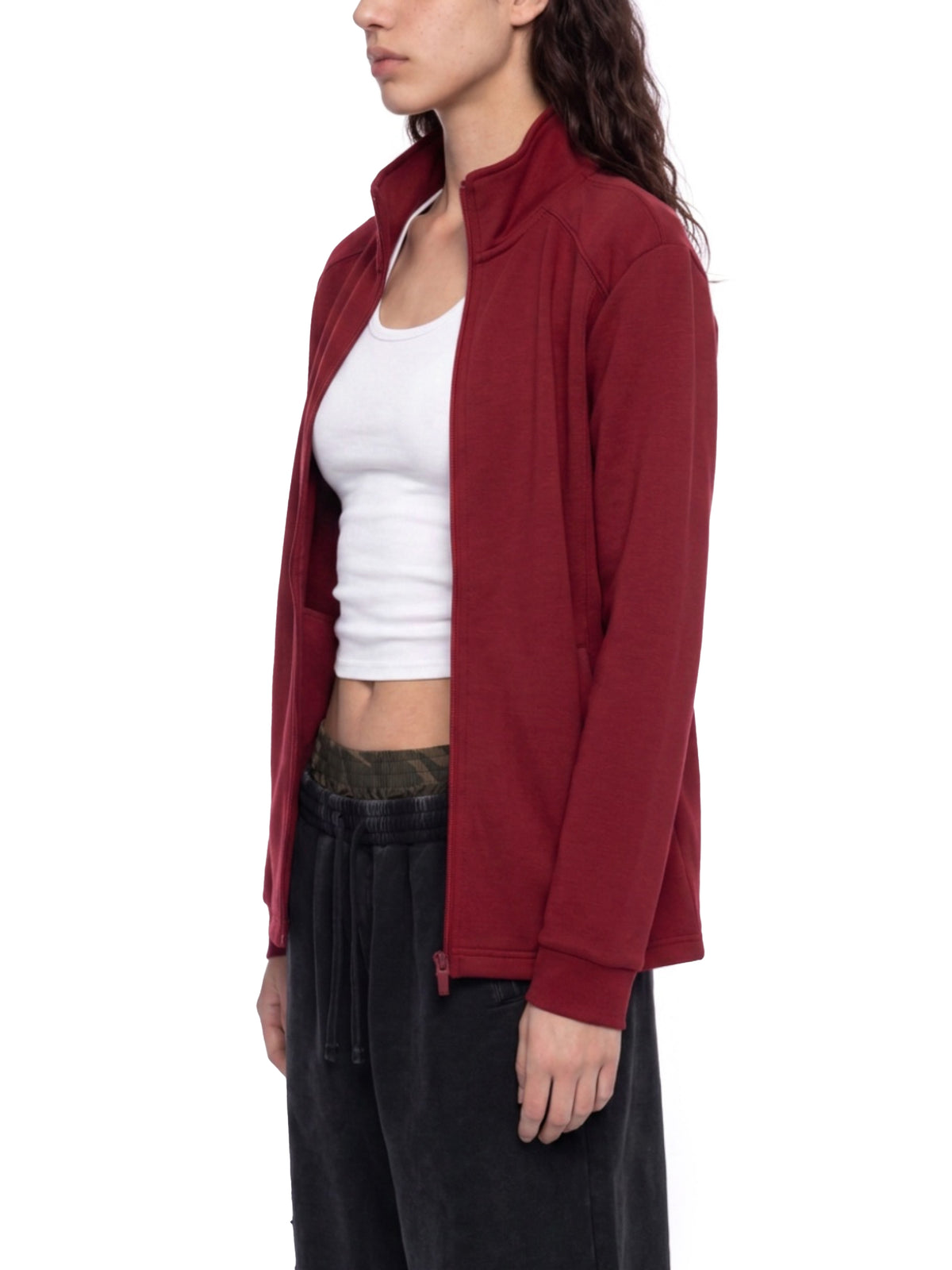 Stand Collar Track Jacket