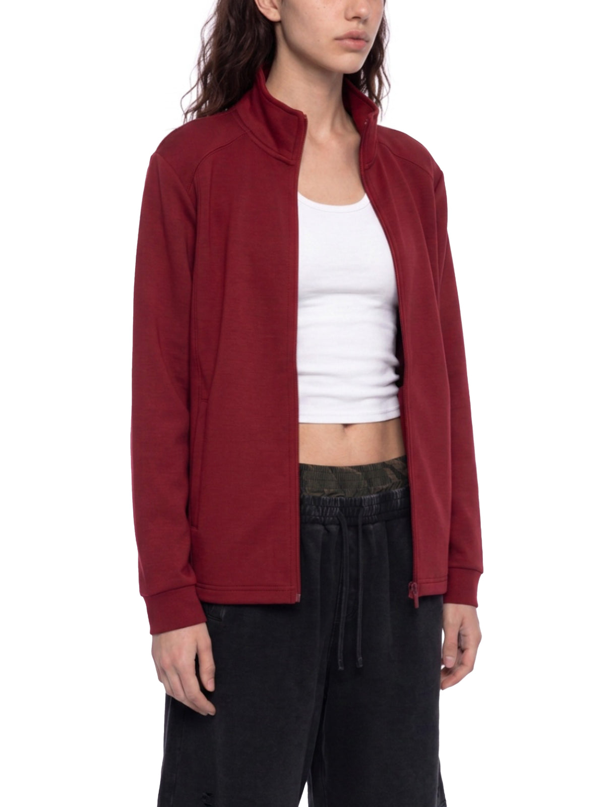 Stand Collar Track Jacket