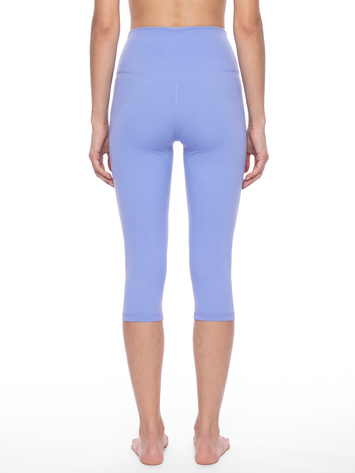 High Waisted Yoga Capri Leggings