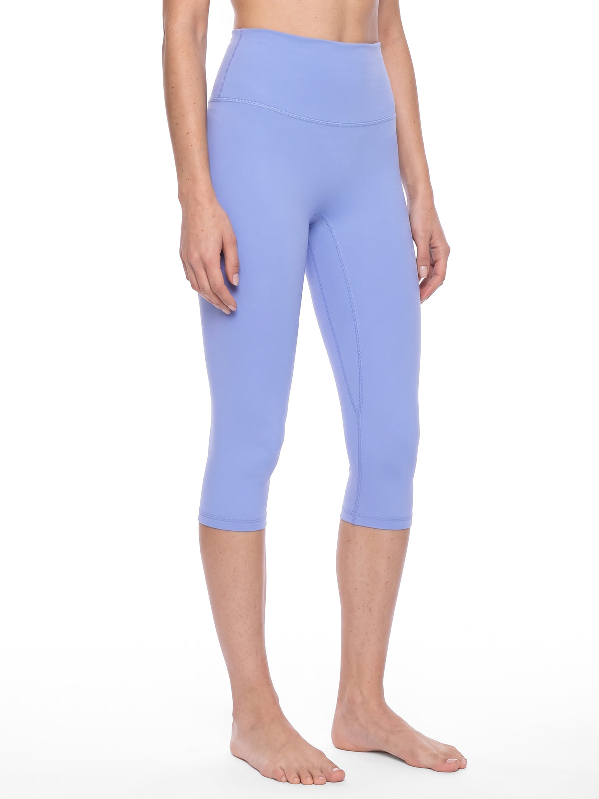 High Waisted Yoga Capri Leggings