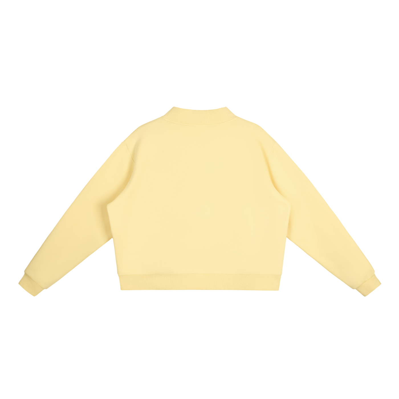 Mock-Neck Crew Sweatshirt