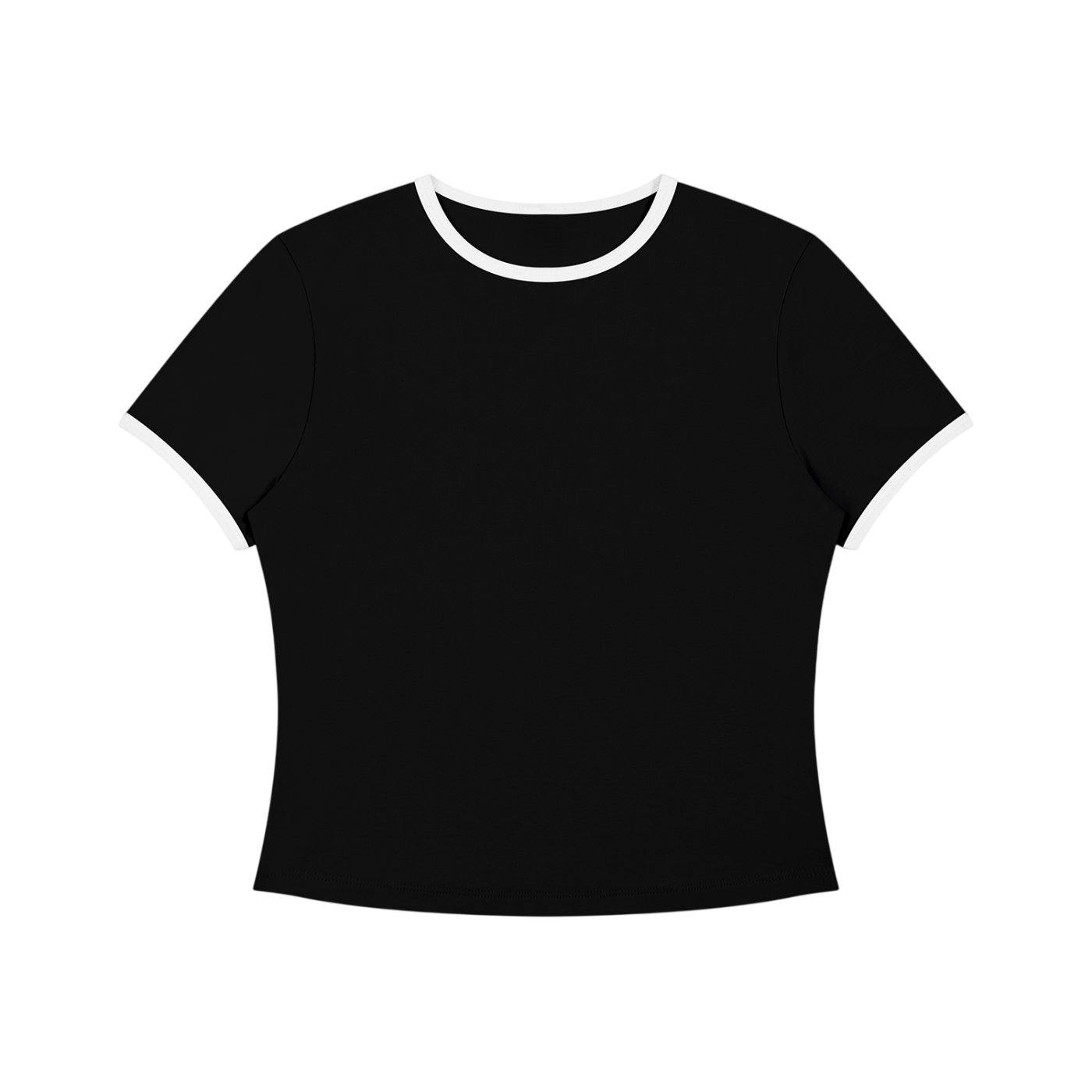 Color Block Crop T-Shirt