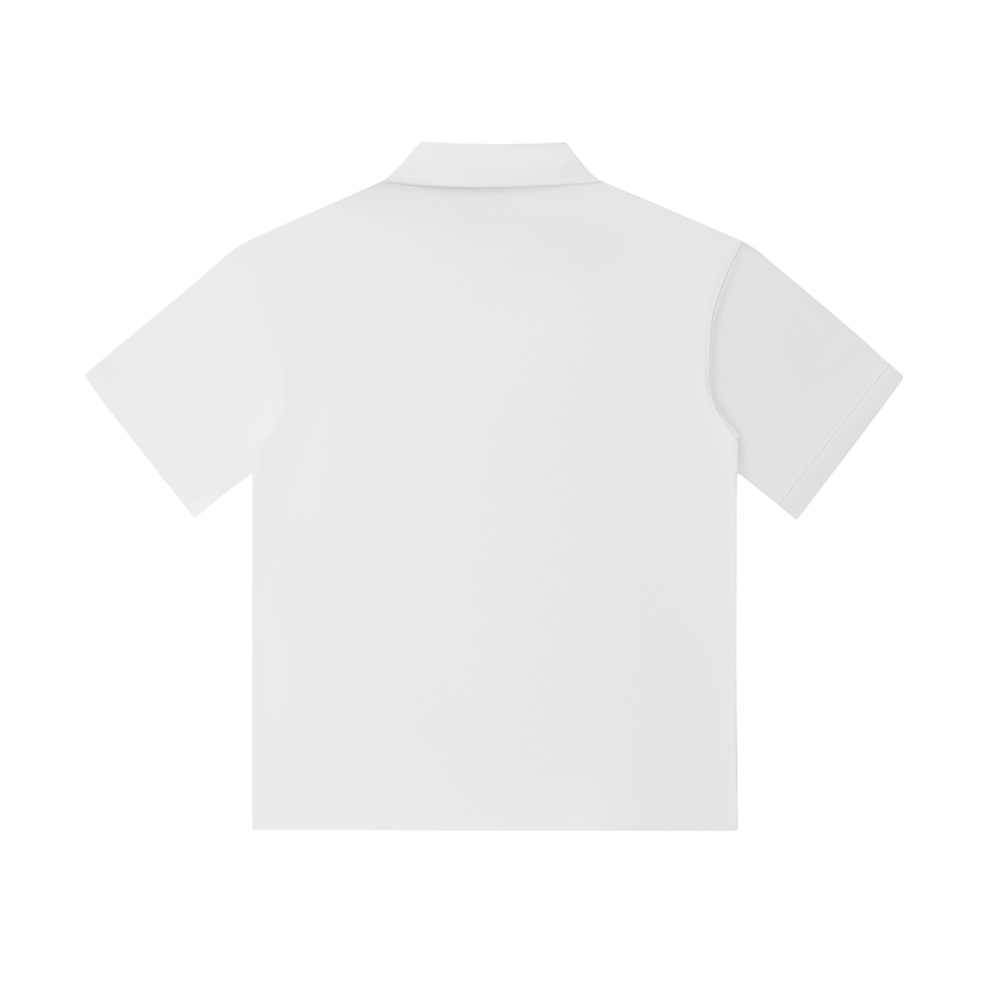 Drop Shoulder Short-Sleeve Polo