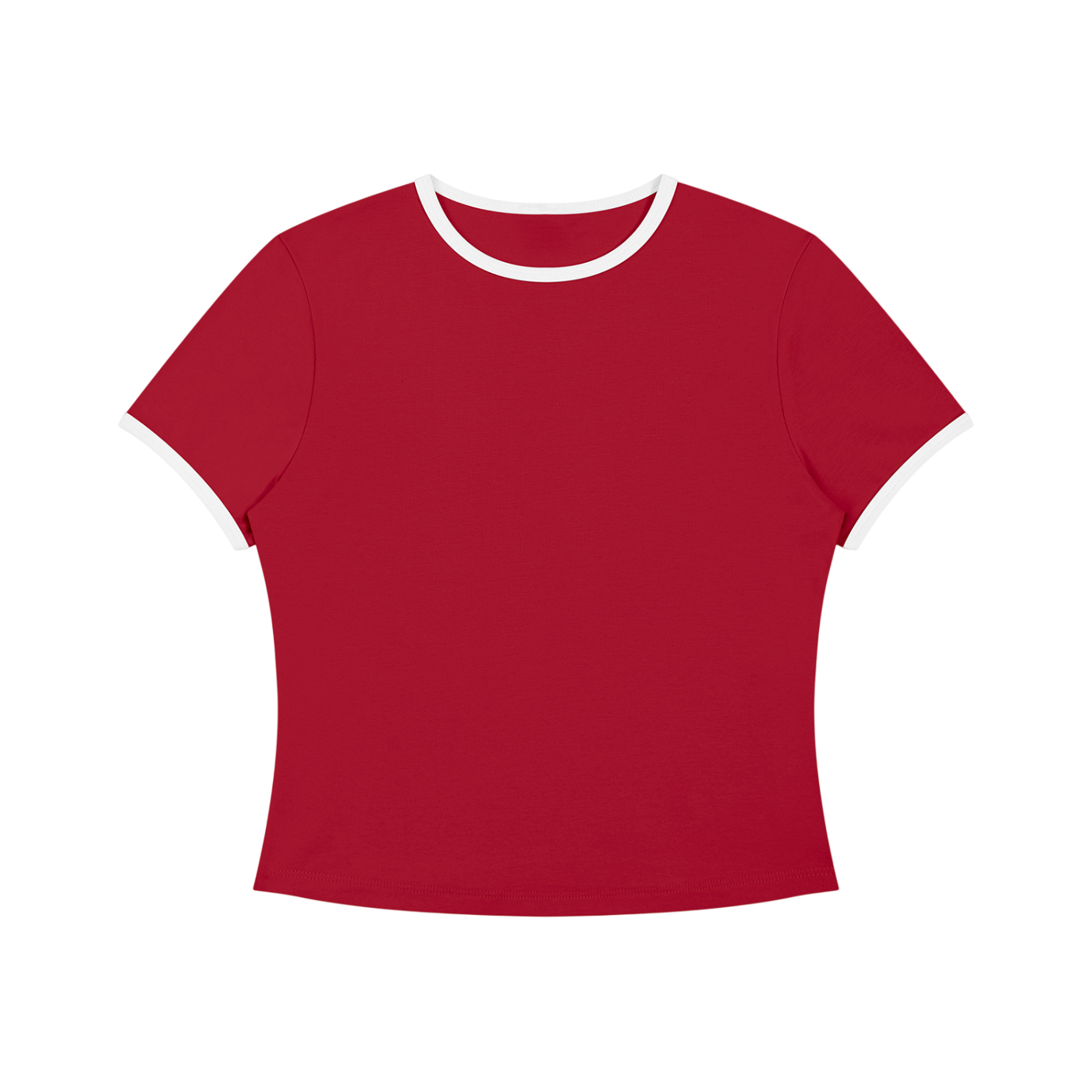 Color Block Crop T-Shirt