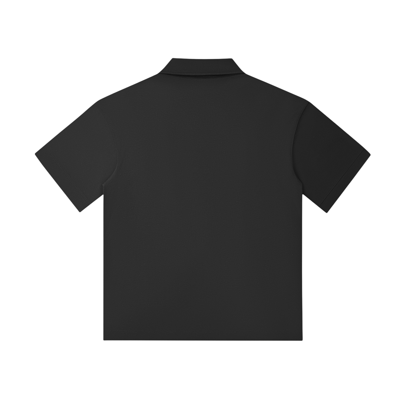 Drop Shoulder Short-Sleeve Polo