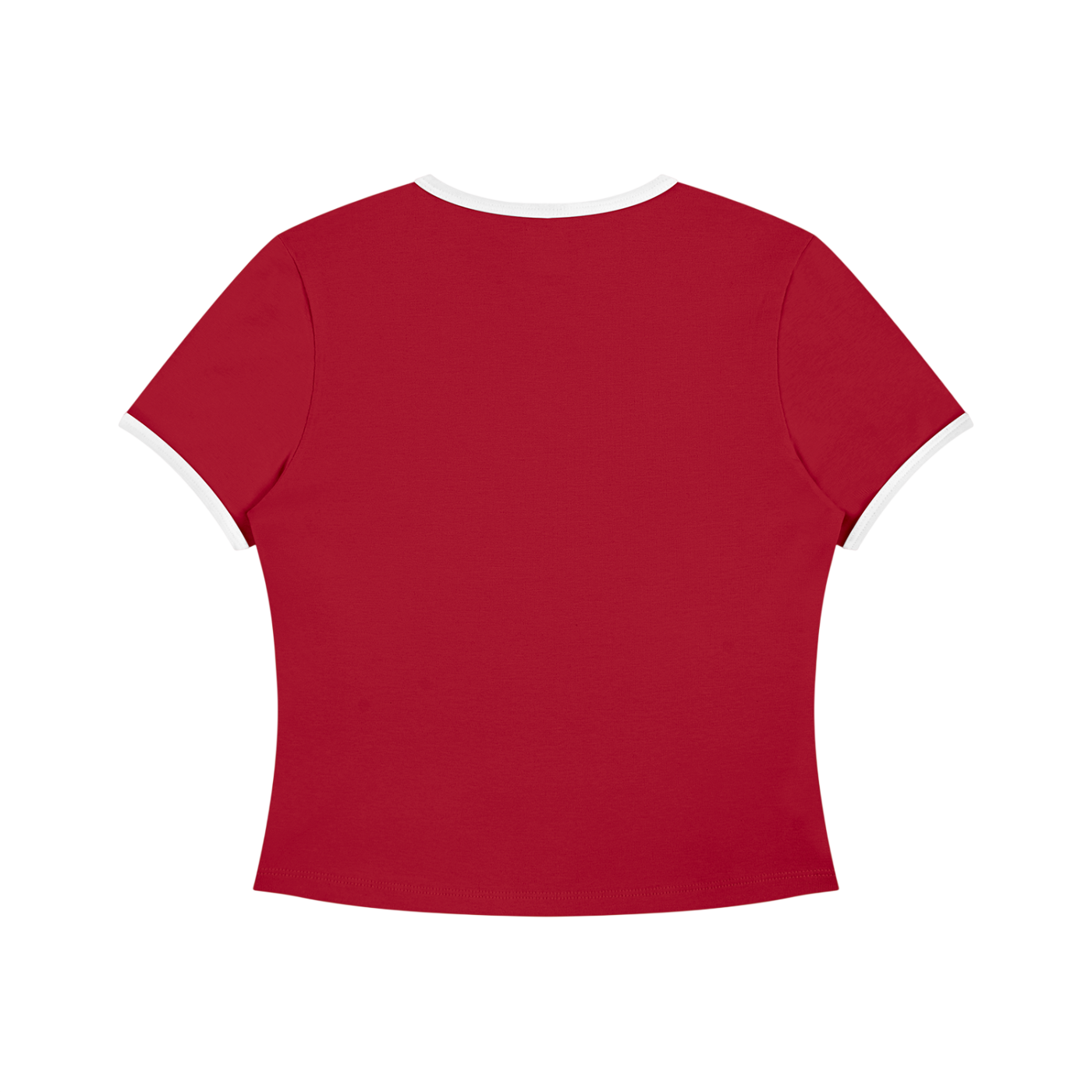 Color Block Crop T-Shirt
